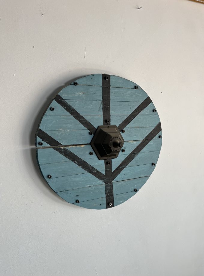 Dekoratif Viking Kalkanı (mavi)